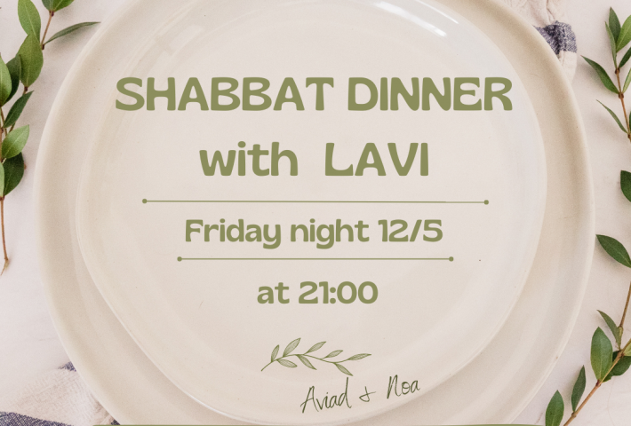 Shabbat dinner with LAVI