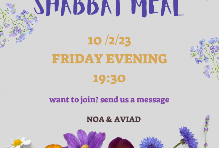 shabbat meal with LAVI