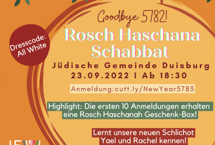 Rosch Haschana Schabbat in Duisburg