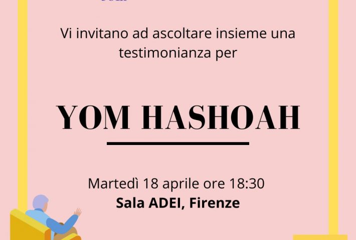 Yom Hashoah in Florence