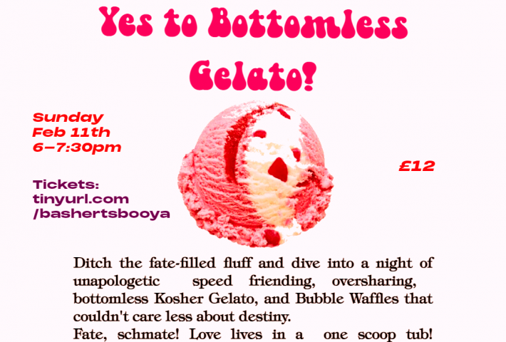 No To Bashert! Yes To Bottomless Gelato!