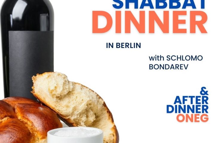 Shabbat Dinner in Berlin with Morasha