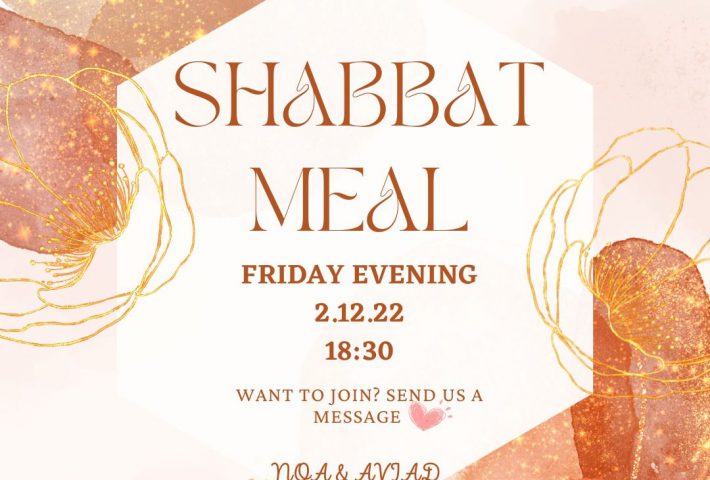 Shabbat Meal with Lavi Berlin