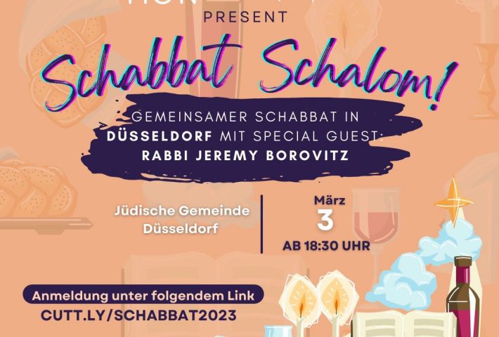 Shabbat in Düsseldorf Jewnovation x Achtzehnplus