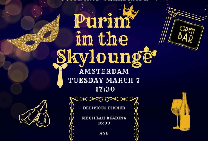 Purim in the Skylounge