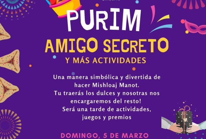 Purim: Amigo Secreto