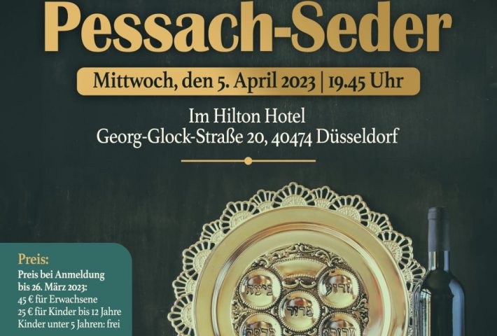 Festlicher Pessach- Seder in the Hilton