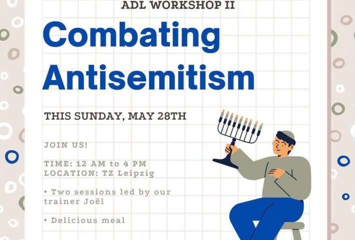 ADL Workshop: Combating Antisemitism