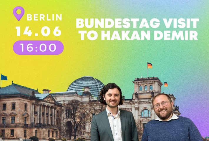 Bundestag visit to Hakan Demir