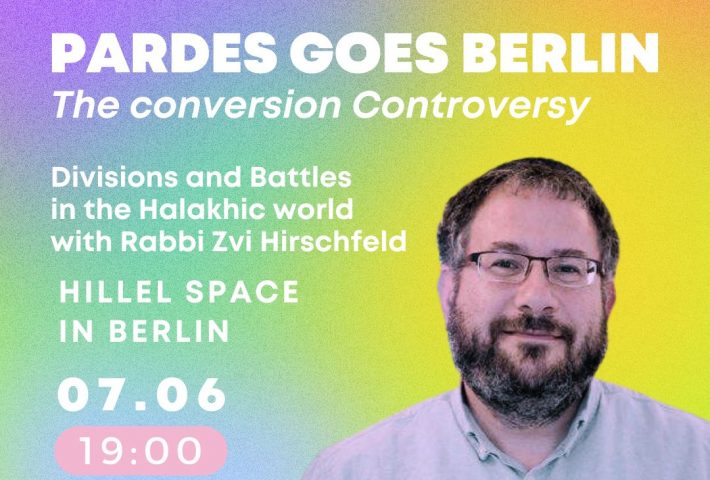 Open class: The conversion Controversy – Divisions and Battles in the Halakhic world with Rabbi Zvi Hirschfeld