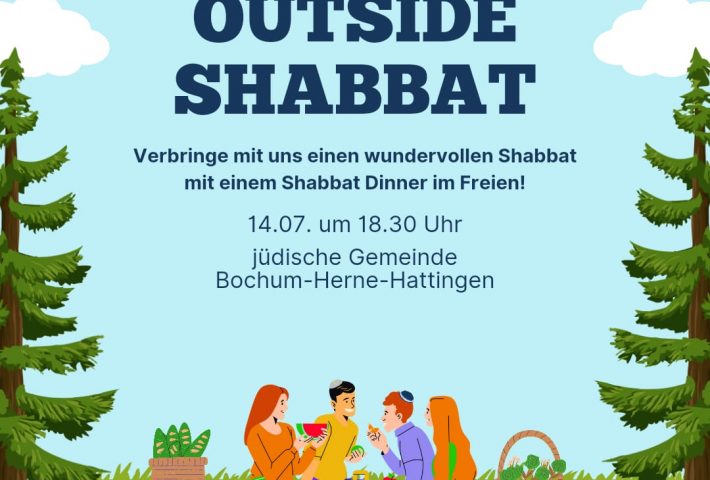 Outside Shabbat in Bochum