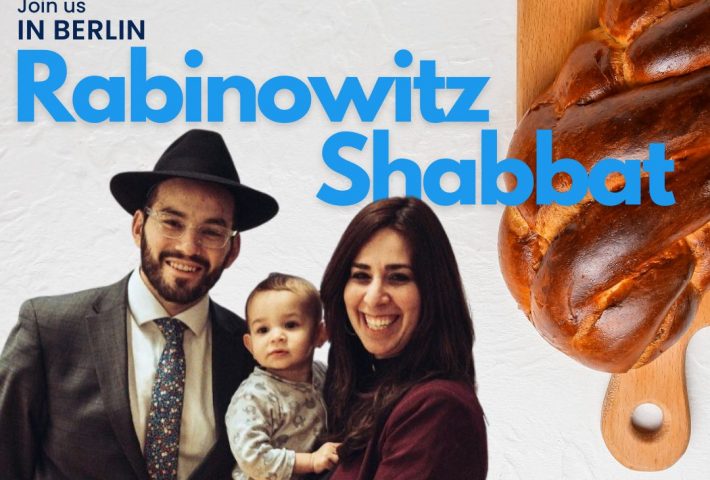 Shabbat Dinner with Rabinowitz family