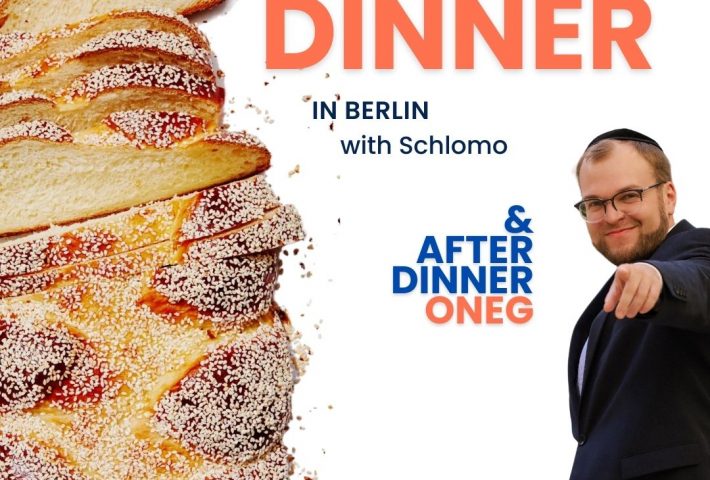 Shabbat Dinner in Berlin with Schlomo