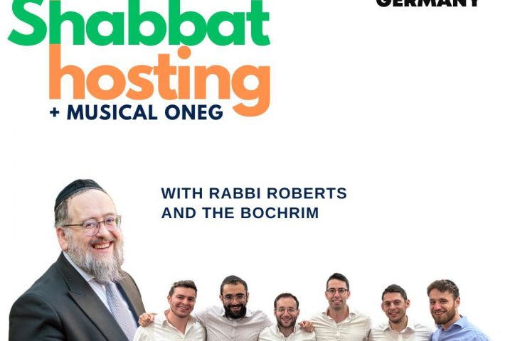Special Shabbat Hosting + Musical Oneg