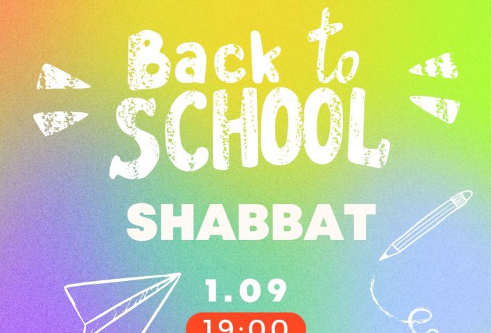 Back to school Shabbat