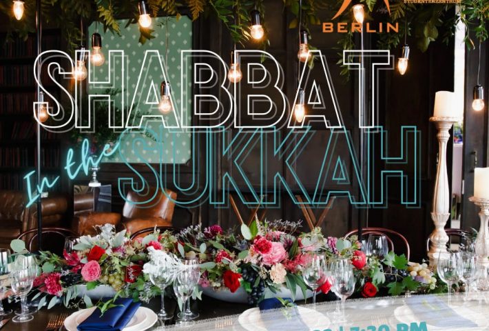 Shabbat in the Sukkah