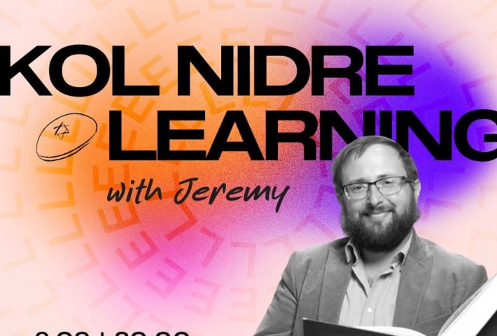 Kol Nidre Learning with Jeremy