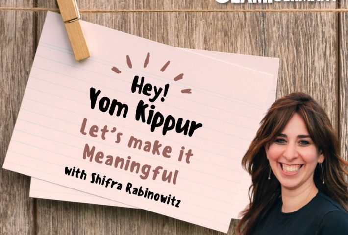 Hey! Yom Kippur: Let make it meaningful