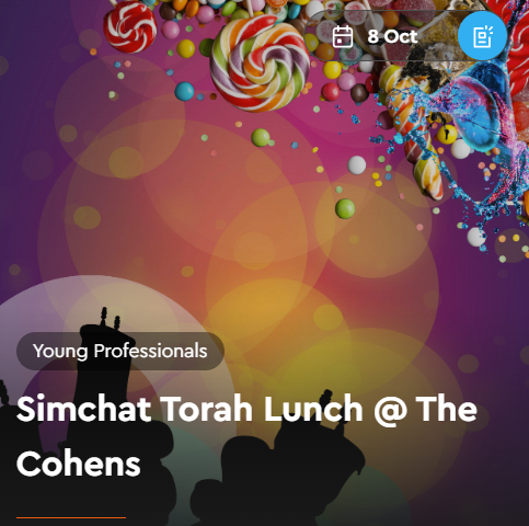 Simchat Torah Lunch @ The Cohens