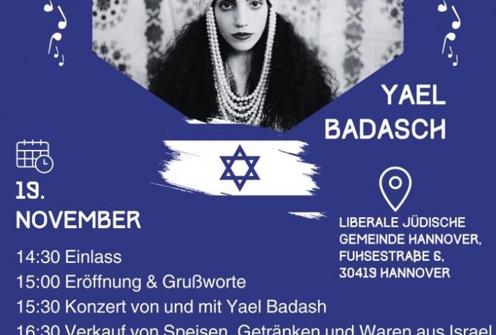Charity Concert for Israel with Yael Badasch in Hannover