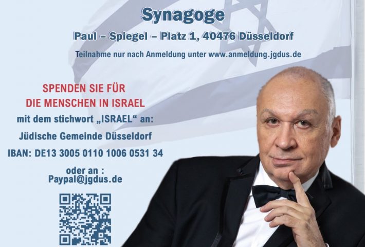 Boris Bloch Charity Concert for Israel in Dusseldorf