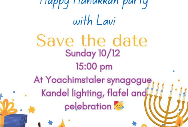 Hanukkah Party with Lavi