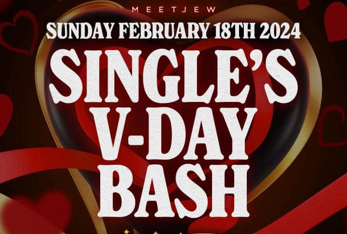 Jewish Single’s V-Day Bash