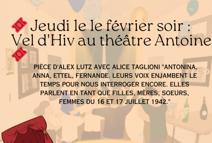 inscription_Vel d’Hiv au Théâtre Antoine