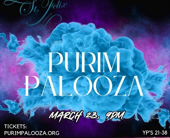 Purim Palooza for young professionals in Hollywood, LA