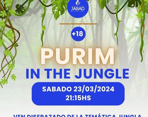 Purim in the Jungle