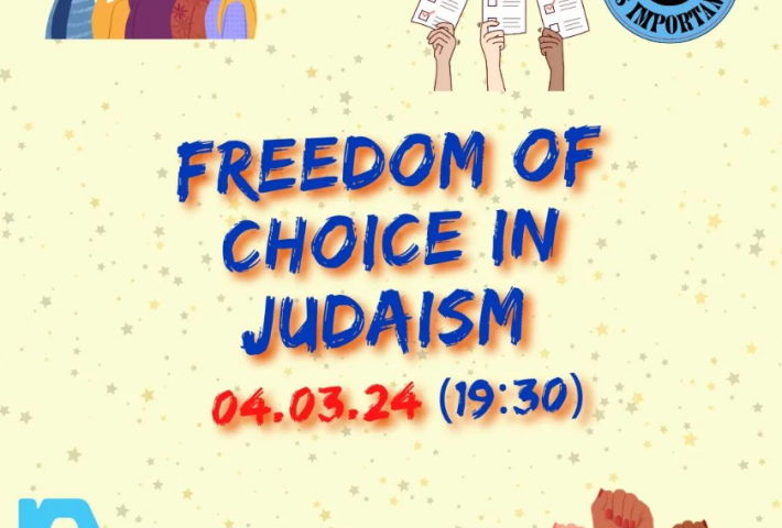 Freedom of Choice in Judaism