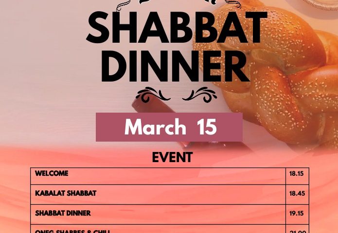 Shabbat Dinner in Amsterdam