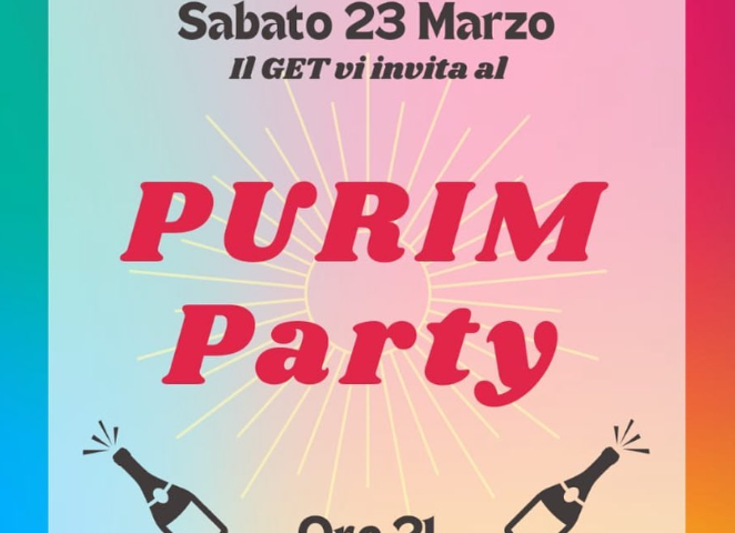 PURIM PARTY in TURINO