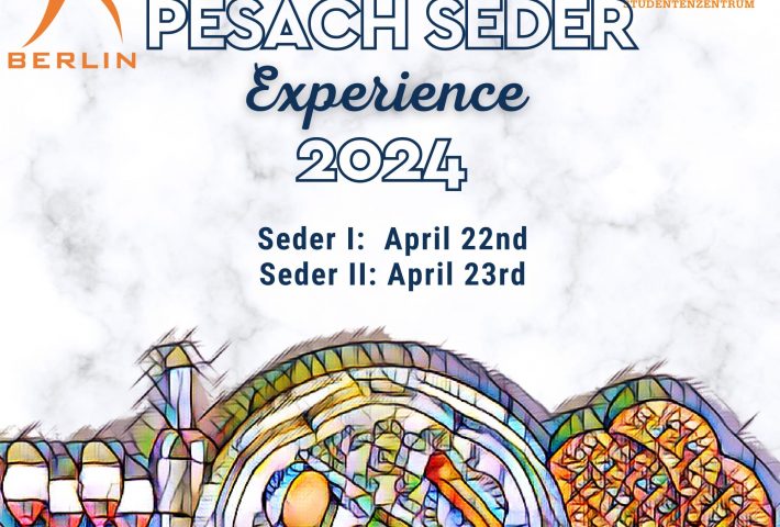 Pessach Seder 2024 in Berlin with Chabad