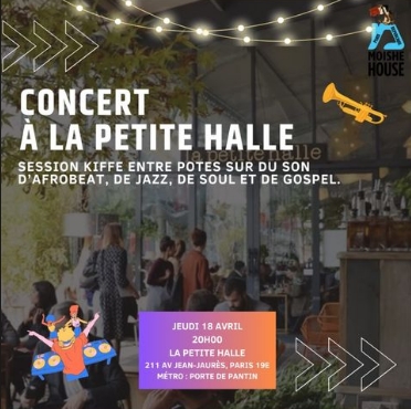 Concert printanier à la petite halle 🌸🎶 MoHo Paris